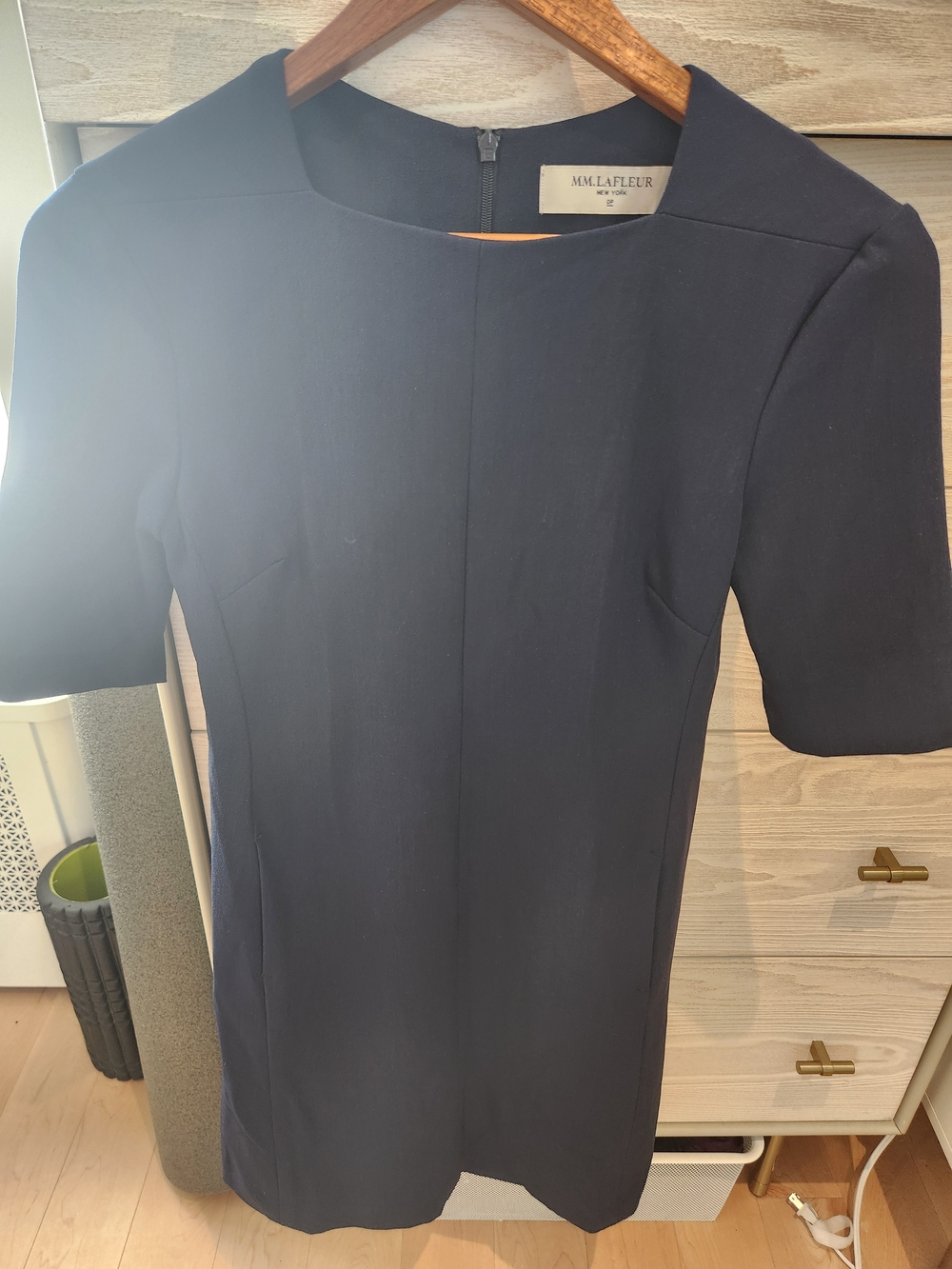 MM Lafleur Navy Emily Dress